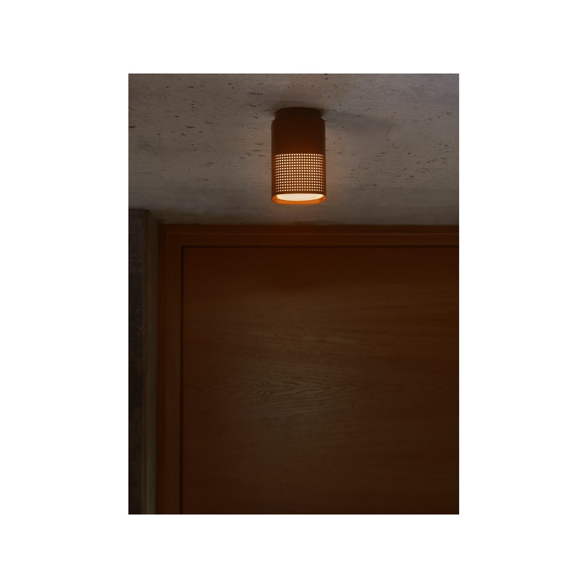 Plafonnier Sidara Aluminium Seaside marron metallise E27 - NORDLUX 2618406218 