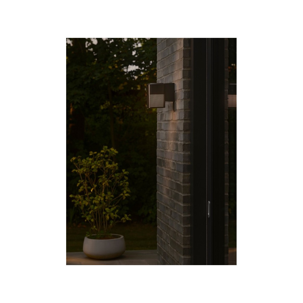 Applique murale Sidara Aluminium Seaside noir E27 - NORDLUX 2618421203 