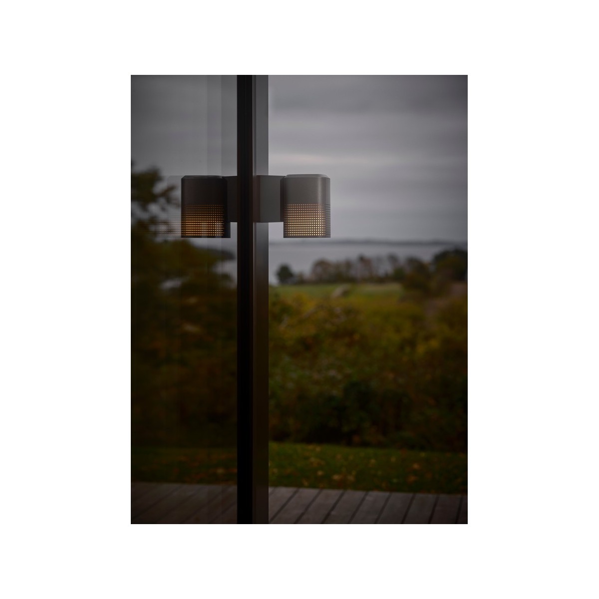 Applique murale Sidara Aluminium Seaside anthracite E27 - NORDLUX 2618421250 