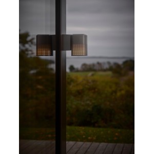 Applique murale Sidara Aluminium Seaside anthracite E27 - NORDLUX 2618421250 