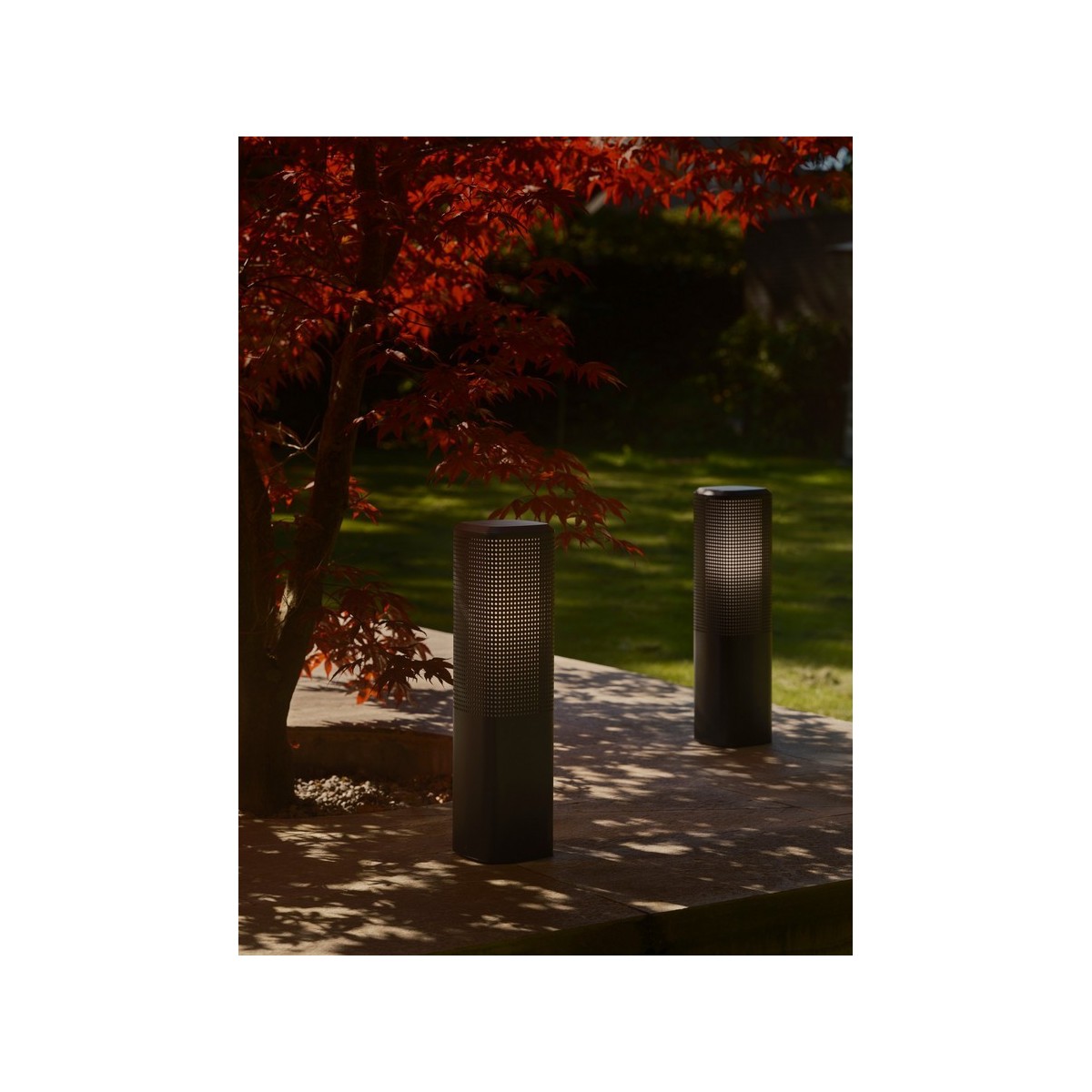 Potelet Sidara 45 Aluminium Seaside noir E27 - NORDLUX 2618448203 