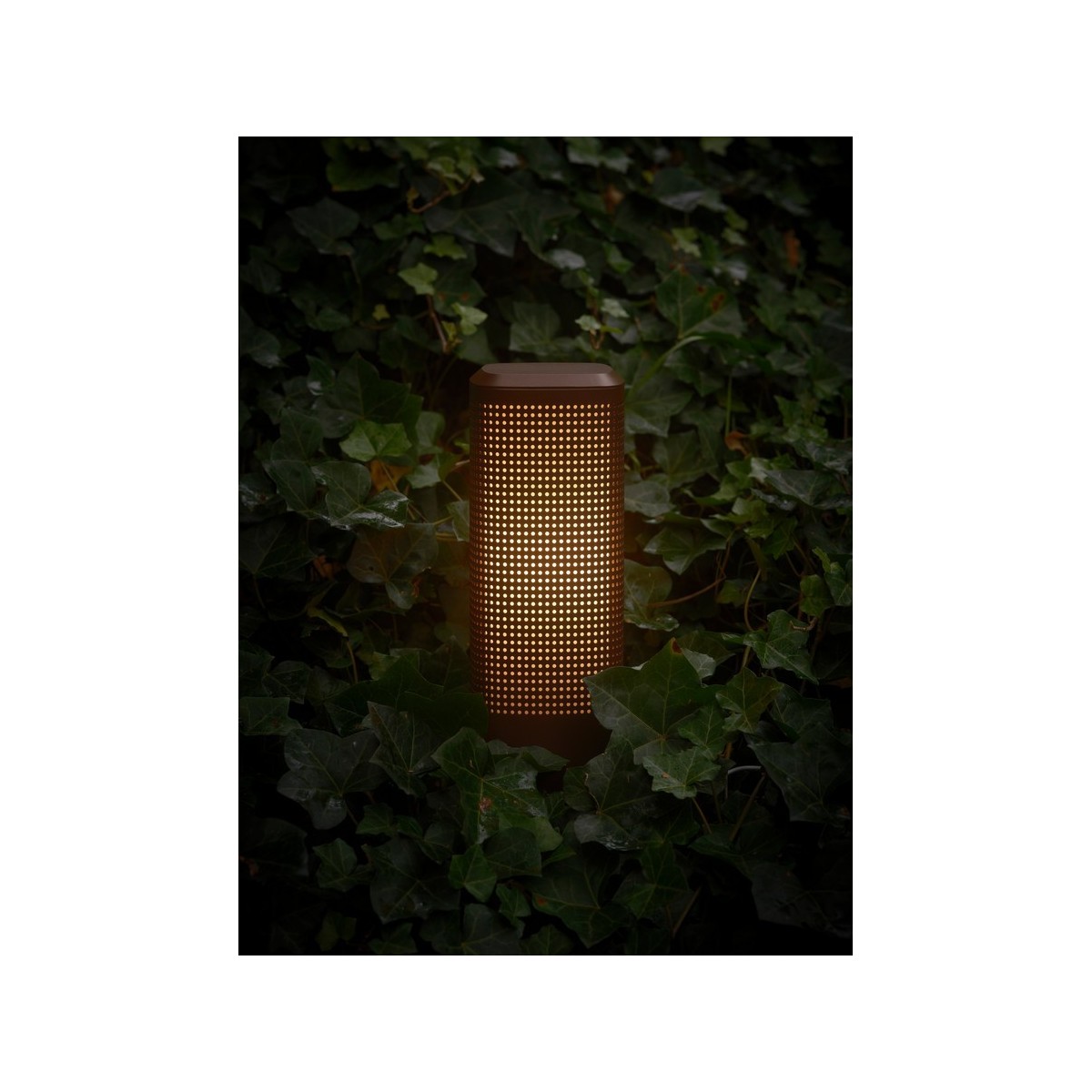 Potelet Sidara 45 Aluminium Seaside marron metallise E27 - NORDLUX 2618448218 