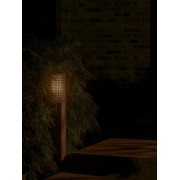Potelet Sidara 95 Aluminium Seaside marron metallise E27 - NORDLUX 2618468218 