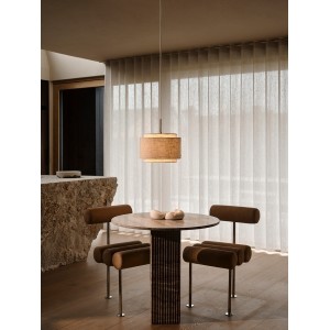 Suspension TAKAI 30 Textile Beige E27 - DESIGN FOR THE PEOPLE 2620003018 