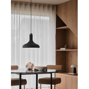 Suspension FUJI Métal Noir E27 - DESIGN FOR THE PEOPLE 2620153003 