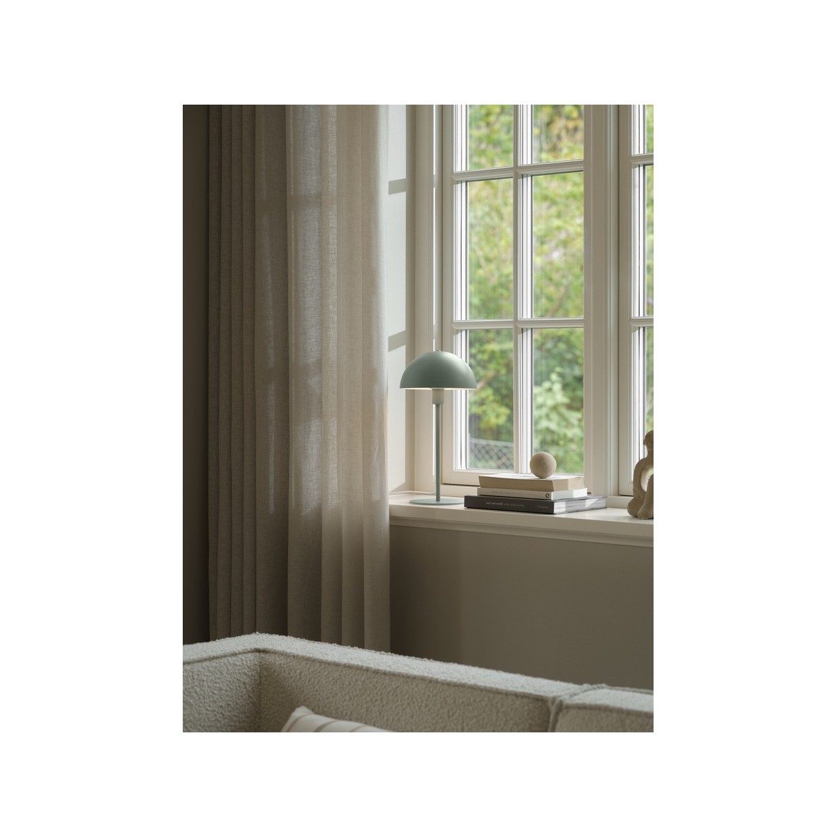 Lampe à poser ELLEN 20 Métal Vert Poudré E14 - NORDLUX 48555013 