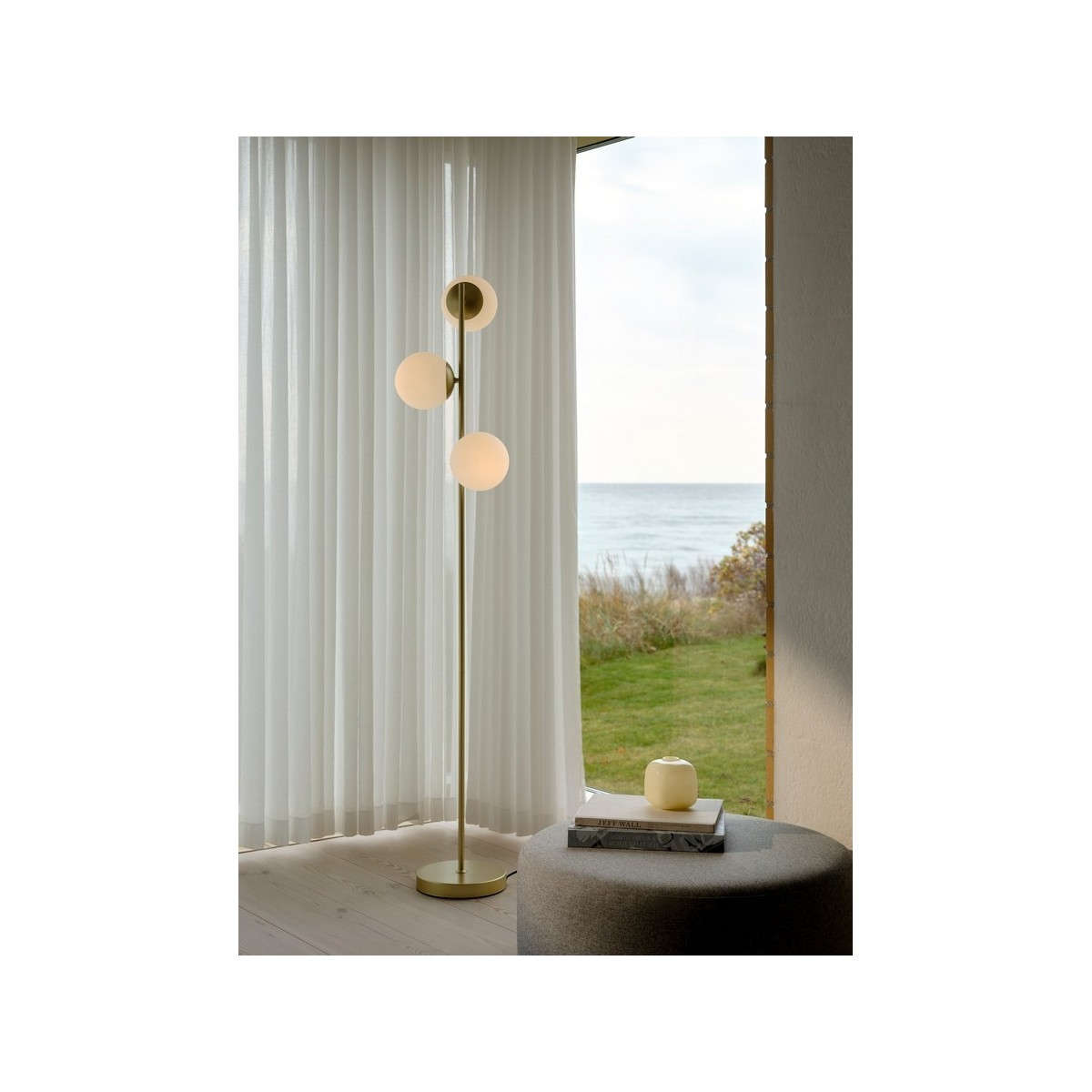 Lampadaire LILLY Métal Laiton E14 - NORDLUX 48613035 