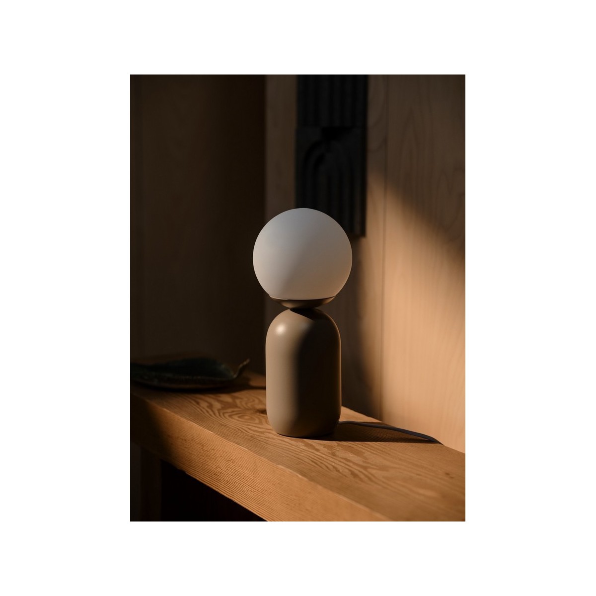 Lampe à poser NOTTI Métal Marron clair E14 - NORDLUX 2011035018 
