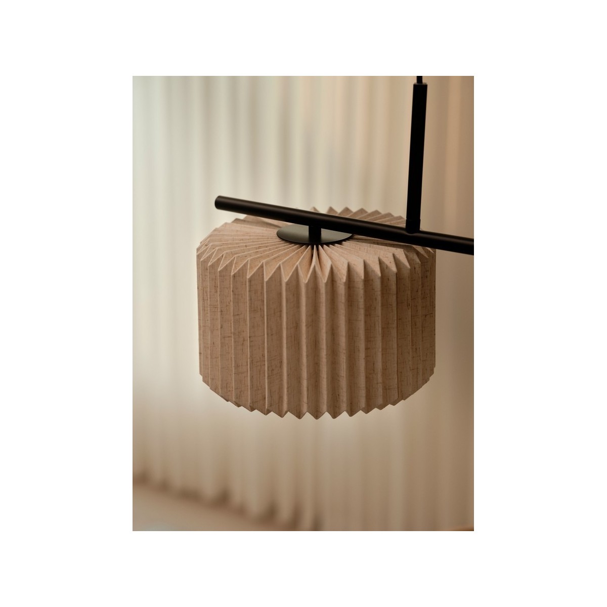 Suspension VIVIENNE Dual Textile Noir E27 - NORDLUX 2612243003 