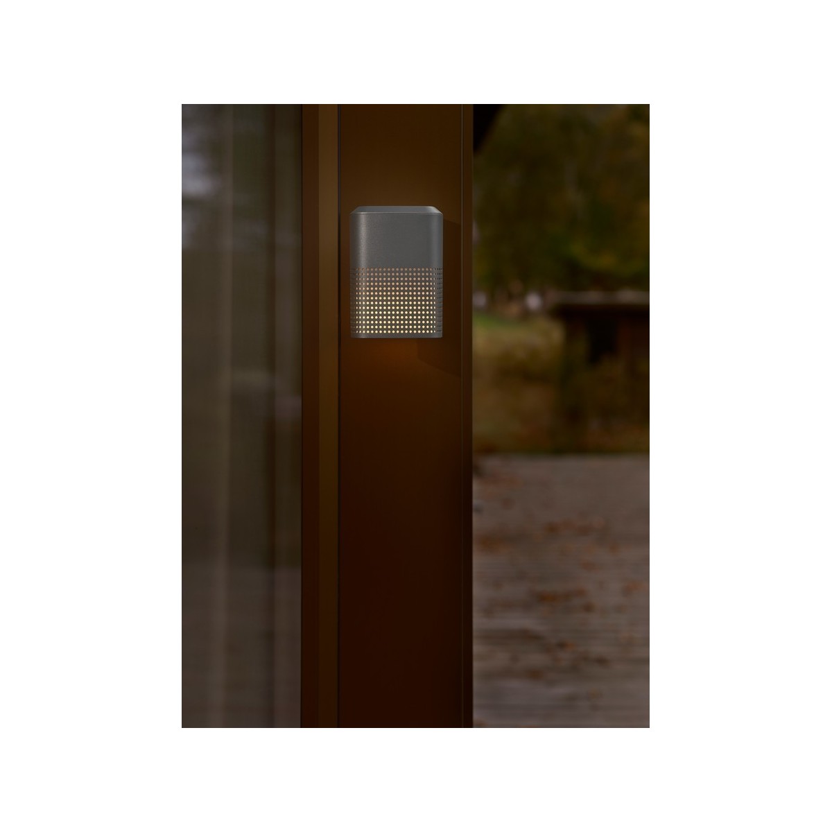 Applique murale Sidara Aluminium Seaside anthracite E27 - NORDLUX 2618421250 