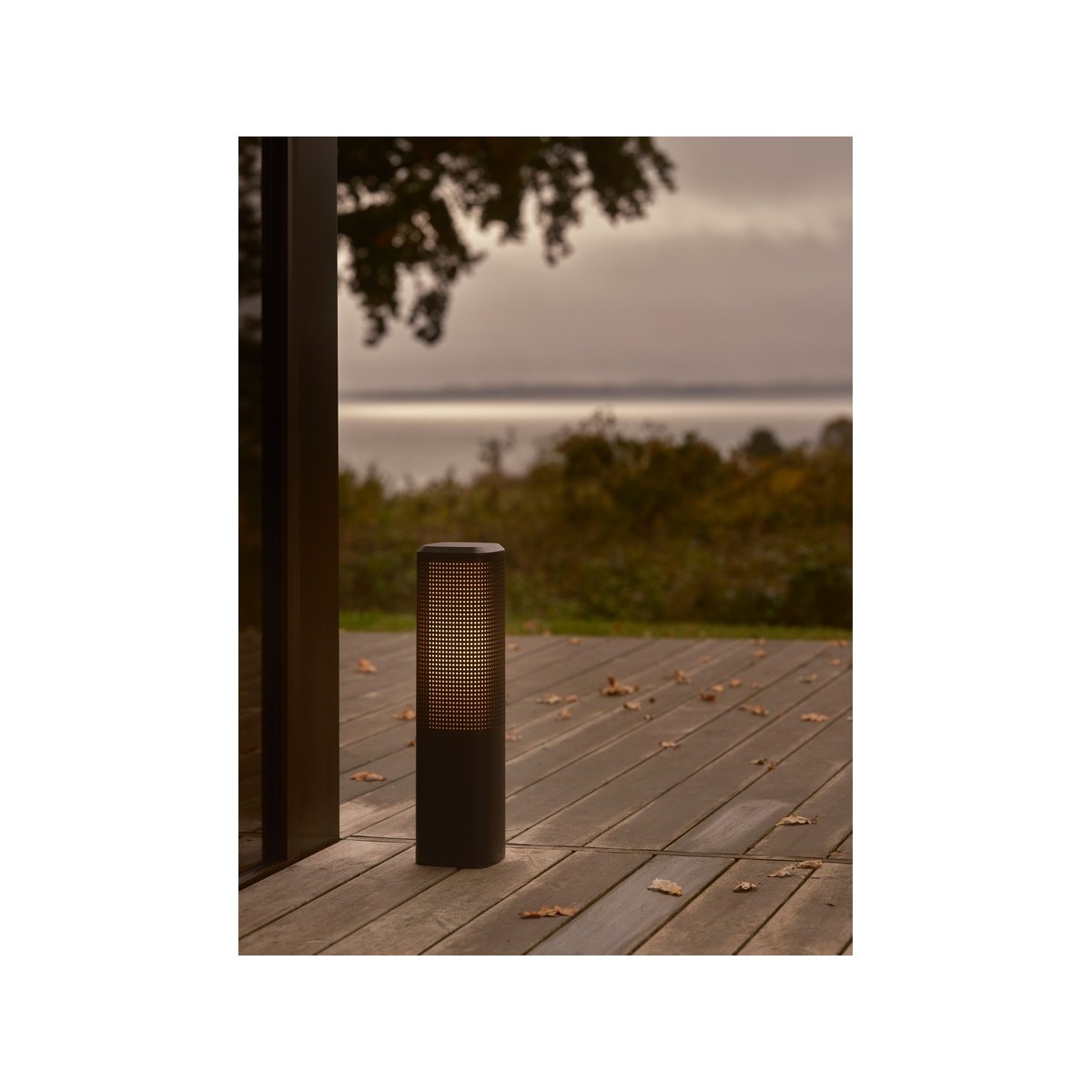 Potelet Sidara 45 Aluminium Seaside noir E27 - NORDLUX 2618448203 