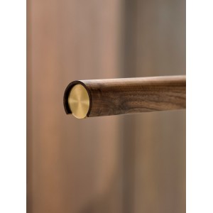 Suspension Akeno Bois Marron LED Intégré - DESIGN FOR THE PEOPLE 2620113014 