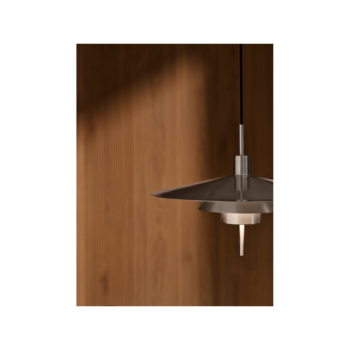 Suspension Latika Métal Chrome brossé E27 - DESIGN FOR THE PEOPLE 2620133033 