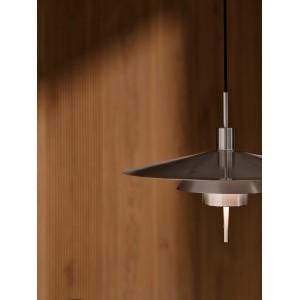 Suspension Latika Métal Chrome brossé E27 - DESIGN FOR THE PEOPLE 2620133033 