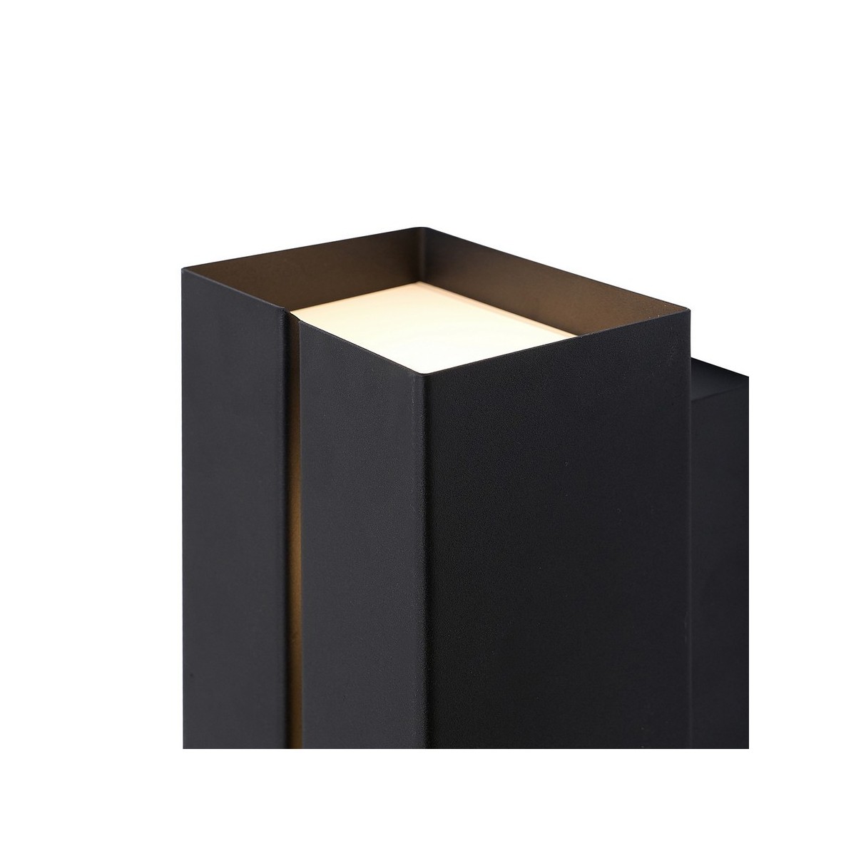 Applique murale double Clarini Métal Seaside noir E27 - NORDLUX 2618151203 