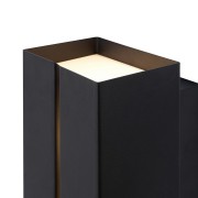 Applique murale double Clarini Métal Seaside noir E27 - NORDLUX 2618151203 