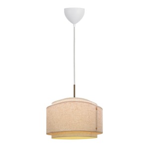 Suspension TAKAI 30 Textile Beige E27 - DESIGN FOR THE PEOPLE 2620003018 
