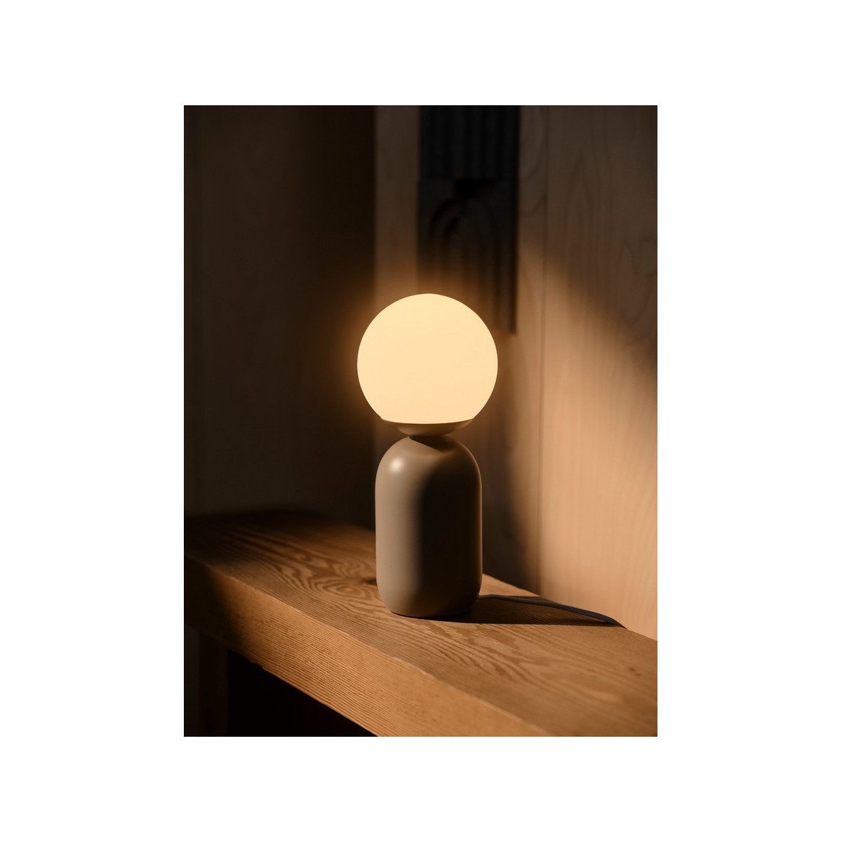 Lampe à poser NOTTI Métal Marron clair E14 - NORDLUX 2011035018 