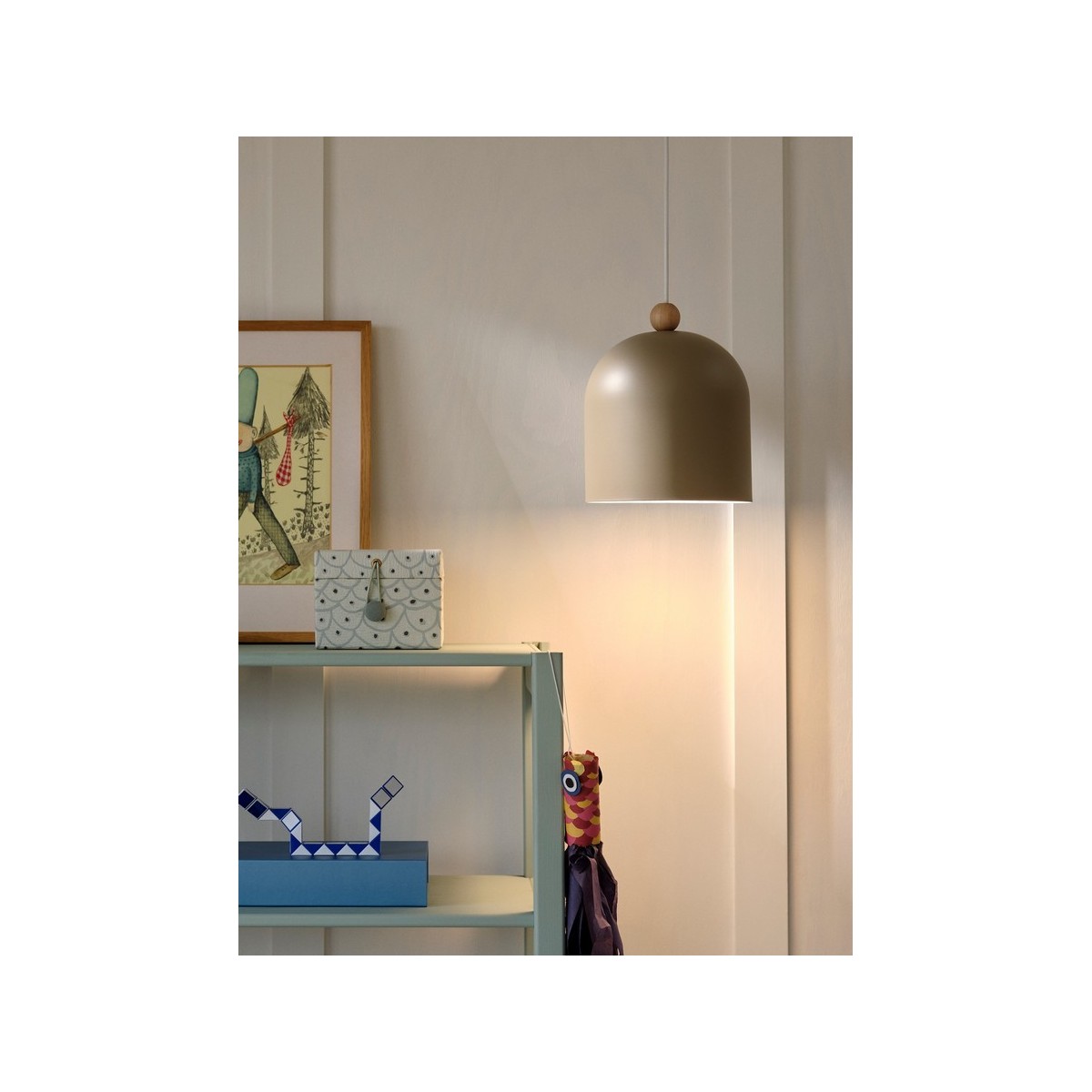 Suspension GASTON Métal Marron clair E27 - NORDLUX 2412653018