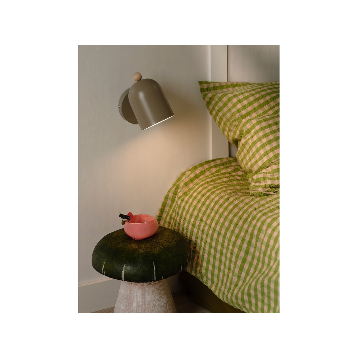 Applique murale GASTON Métal Marron clair E27 - NORDLUX 2412671018 