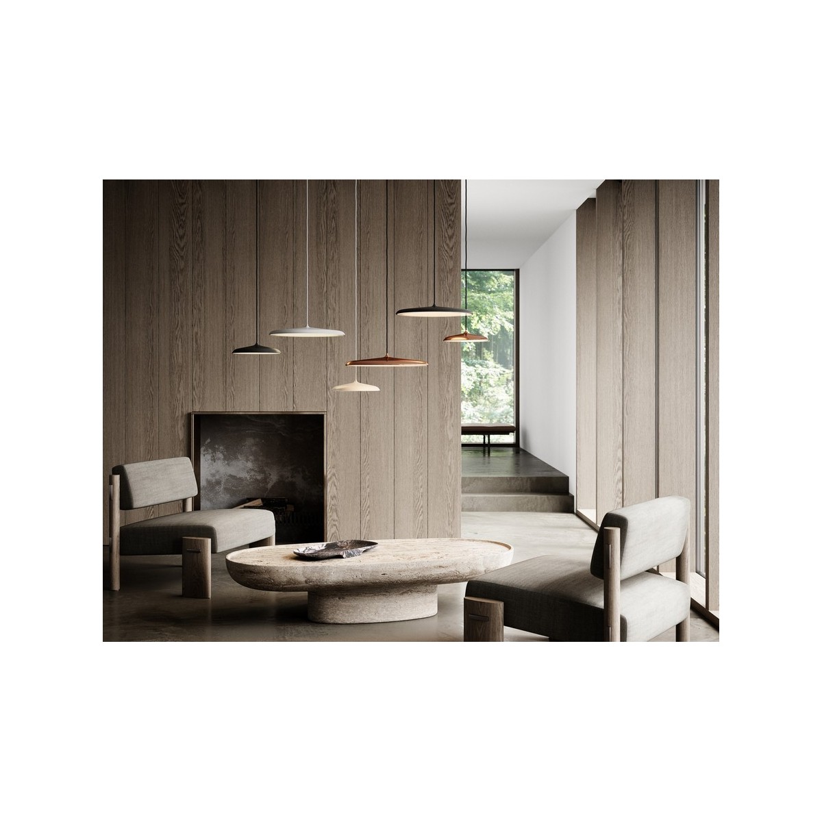 Suspension - ARTIST - Métal - Gris - LED Module Incl. DESIGN FOR THE PEOPLE 2420203010 
