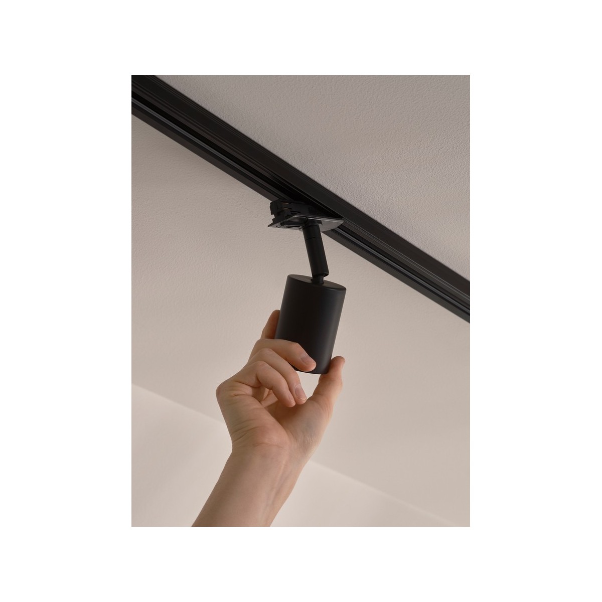 Luminaire sur rail ExplorLink Métal Noir GU10 - NORDLUX 2610189903 