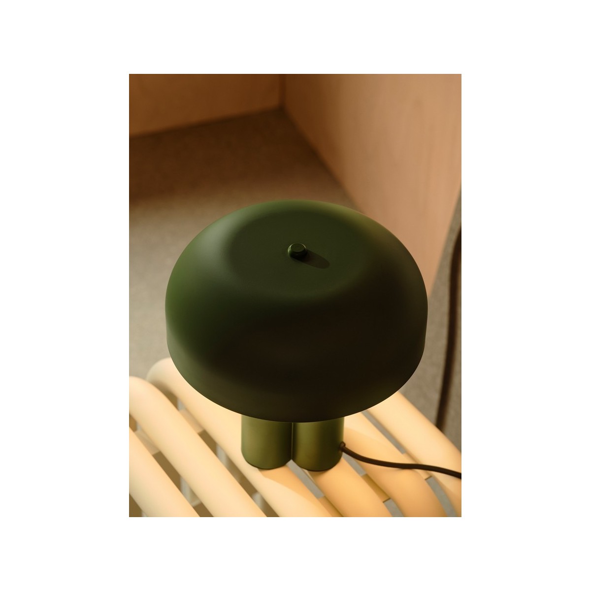 Lampe à poser SANDRO Métal Vert foncé E27 - NORDLUX 2612025023 