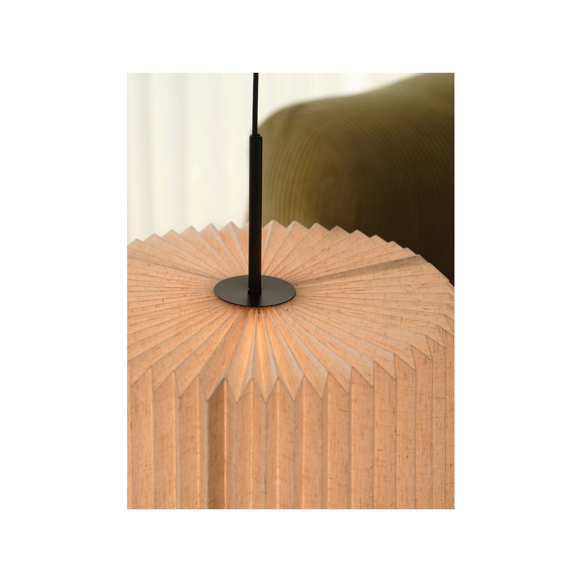 Suspension VIVIENNE 40 Textile Noir E27 - NORDLUX 2612223003 