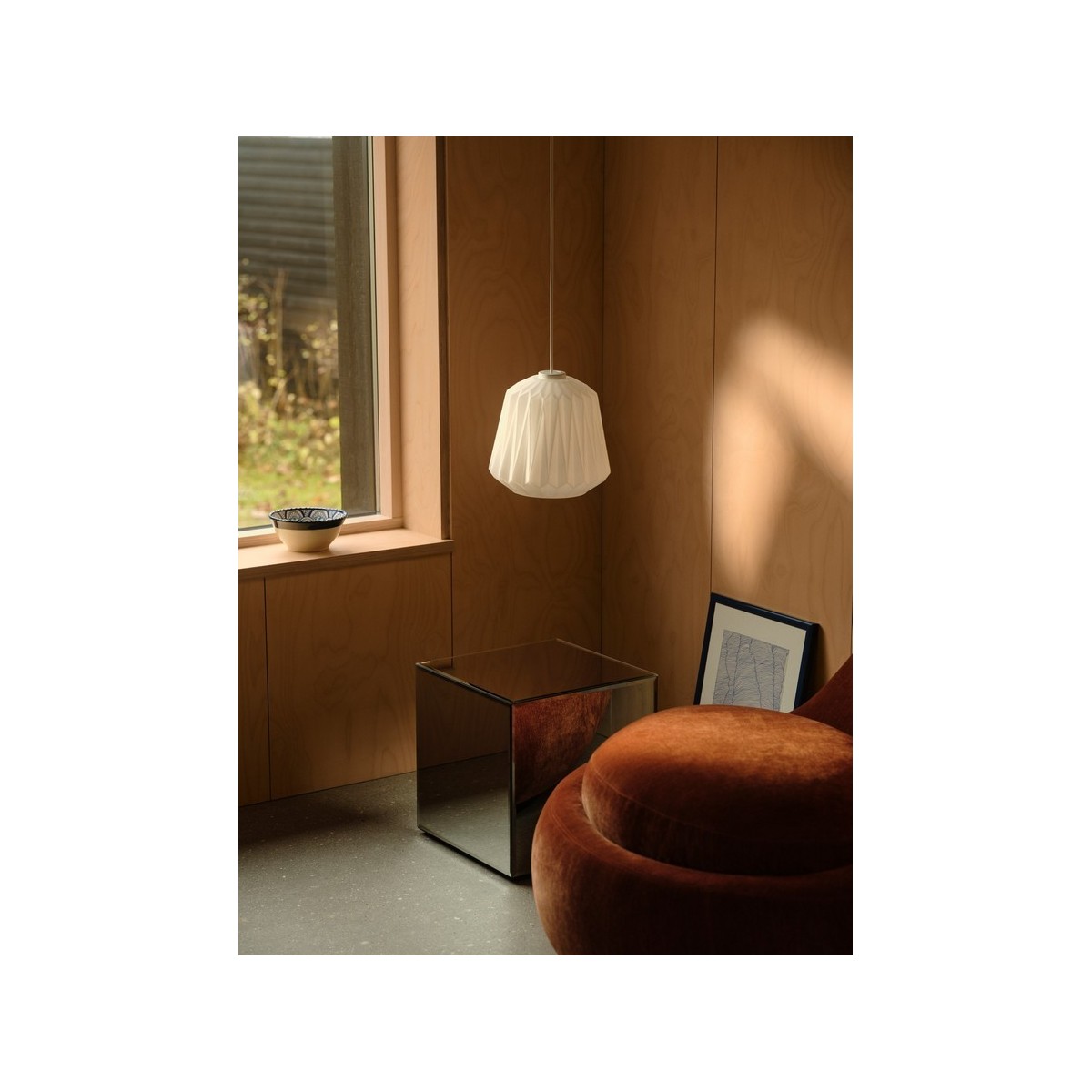 Suspension ELBIE Verrerie Opale E27 - NORDLUX 2612323001 