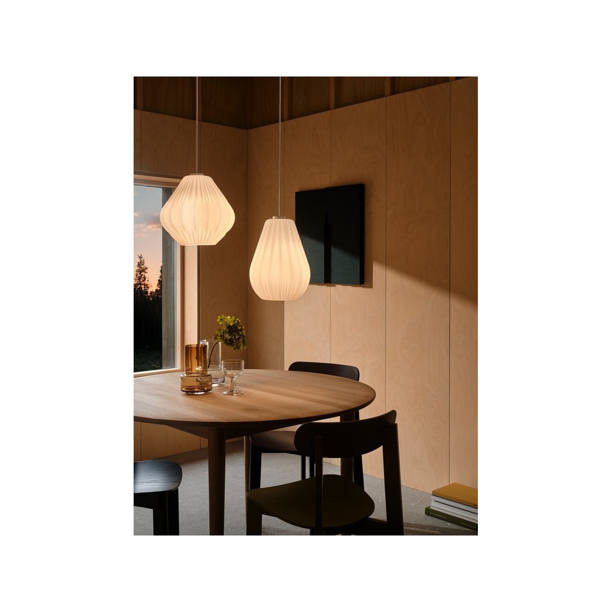 Suspension MALUCA Verrerie Opale E27 - NORDLUX 2612343001 