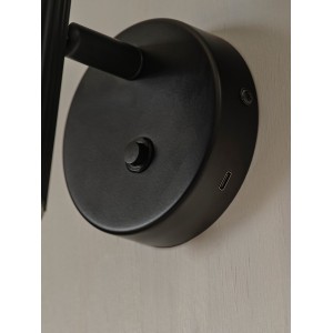 Applique murale VICO Métal Noir GU10 - NORDLUX 2612591003 