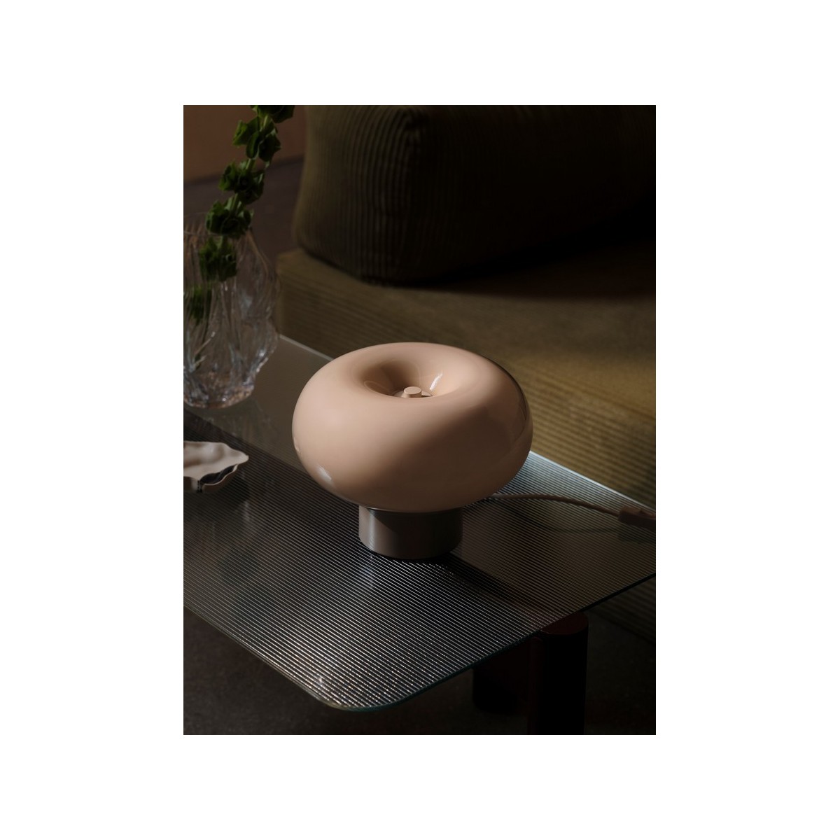 Lampe à poser MALTI Verrerie Beige E27 - NORDLUX 2612825009 