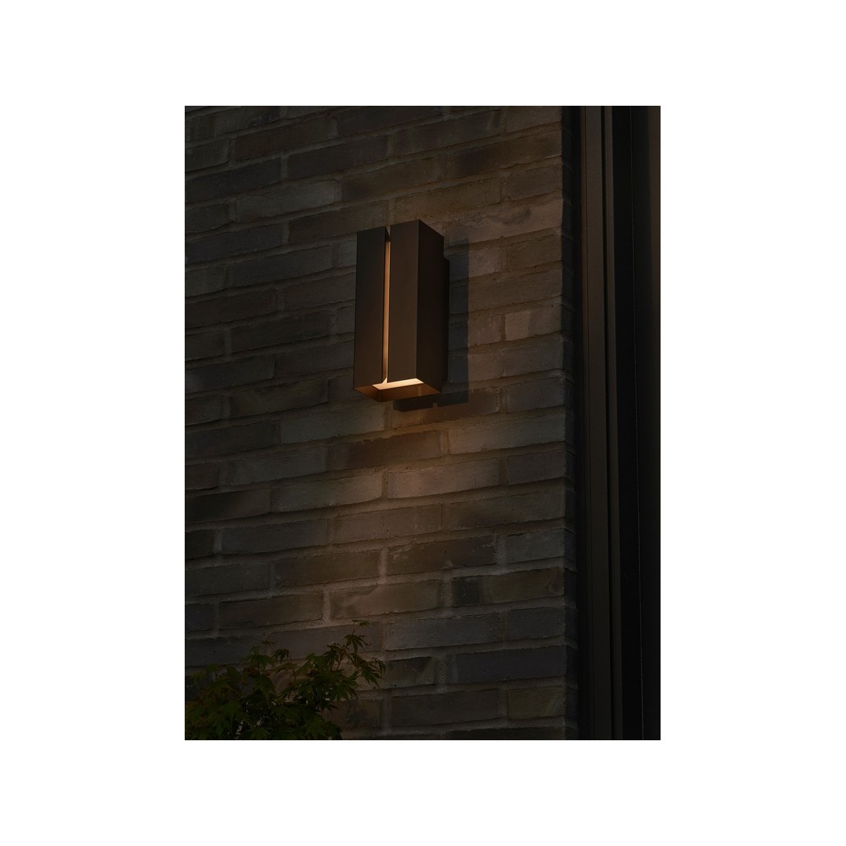 Applique murale double Clarini Métal Seaside noir E27 - NORDLUX 2618151203 