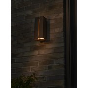 Applique murale double Clarini Métal Seaside noir E27 - NORDLUX 2618151203 