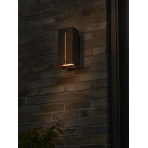 Applique murale double Clarini Métal Seaside noir E27 - NORDLUX 2618151203 