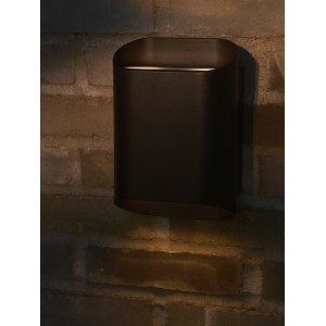 Applique murale double NICO 22 Round Maxi Métal Noir GU10 - NORDLUX 2618191003 