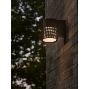 Applique murale Sidara Aluminium Seaside noir E27 - NORDLUX 2618421203 