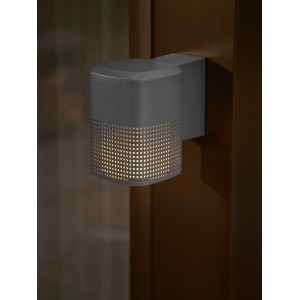 Applique murale Sidara Aluminium Seaside anthracite E27 - NORDLUX 2618421250 