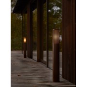Potelet Sidara 95 Aluminium Seaside marron metallise E27 - NORDLUX 2618468218 