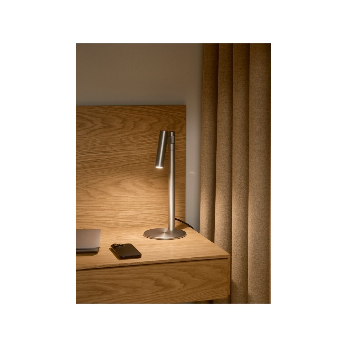 Lampe à poser Makoto Aluminium Chrome satiné G9 - DESIGN FOR THE PEOPLE 2620075033 
