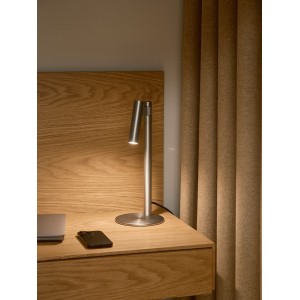Lampe à poser Makoto Aluminium Chrome satiné G9 - DESIGN FOR THE PEOPLE 2620075033 