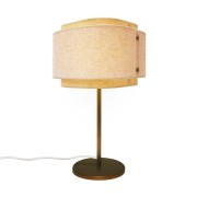 Lampe à poser TAKAI Textile Beige E27 - DESIGN FOR THE PEOPLE 2620015018 