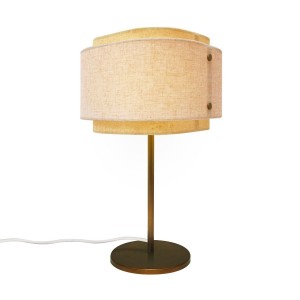 Lampe à poser TAKAI Textile Beige E27 - DESIGN FOR THE PEOPLE 2620015018 