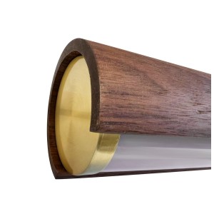 Suspension Akeno Bois Marron LED Intégré - DESIGN FOR THE PEOPLE 2620113014 