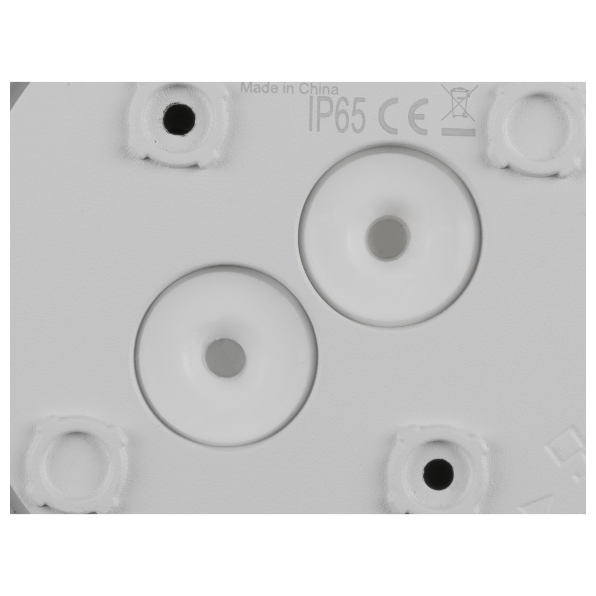 Appliques extérieures LED SLV D-RING S WL PHASE 27 3K blanc
