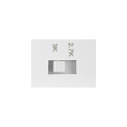 Appliques extérieures LED SLV D-RING S WL PHASE 27 3K blanc