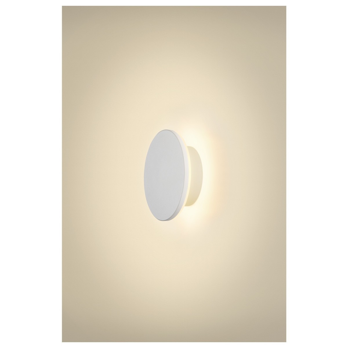 Appliques extérieures LED SLV D-RING S WL PHASE 27 3K blanc