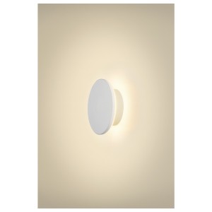 Appliques extérieures LED SLV D-RING S WL PHASE 27 3K blanc
