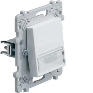 Ess. Poussoir P-E 1O+1F HAGER WE025