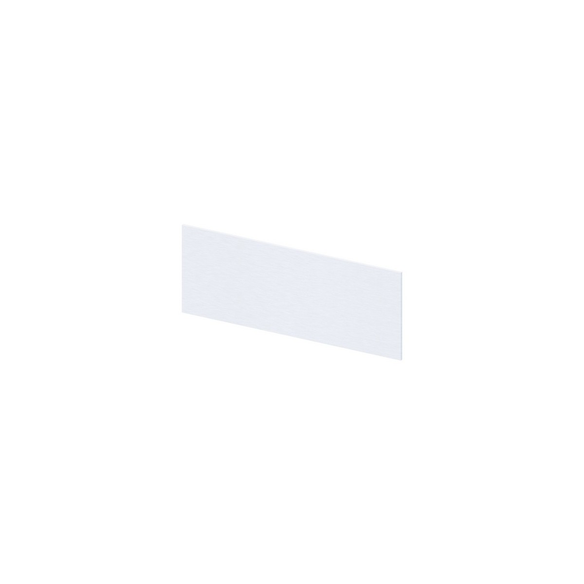 Crédence murale Kinewall Crédence 3 mm 81x30 inox brossé blanc - KINEDO CM0108 